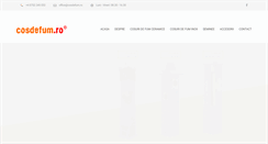 Desktop Screenshot of cosdefum.ro